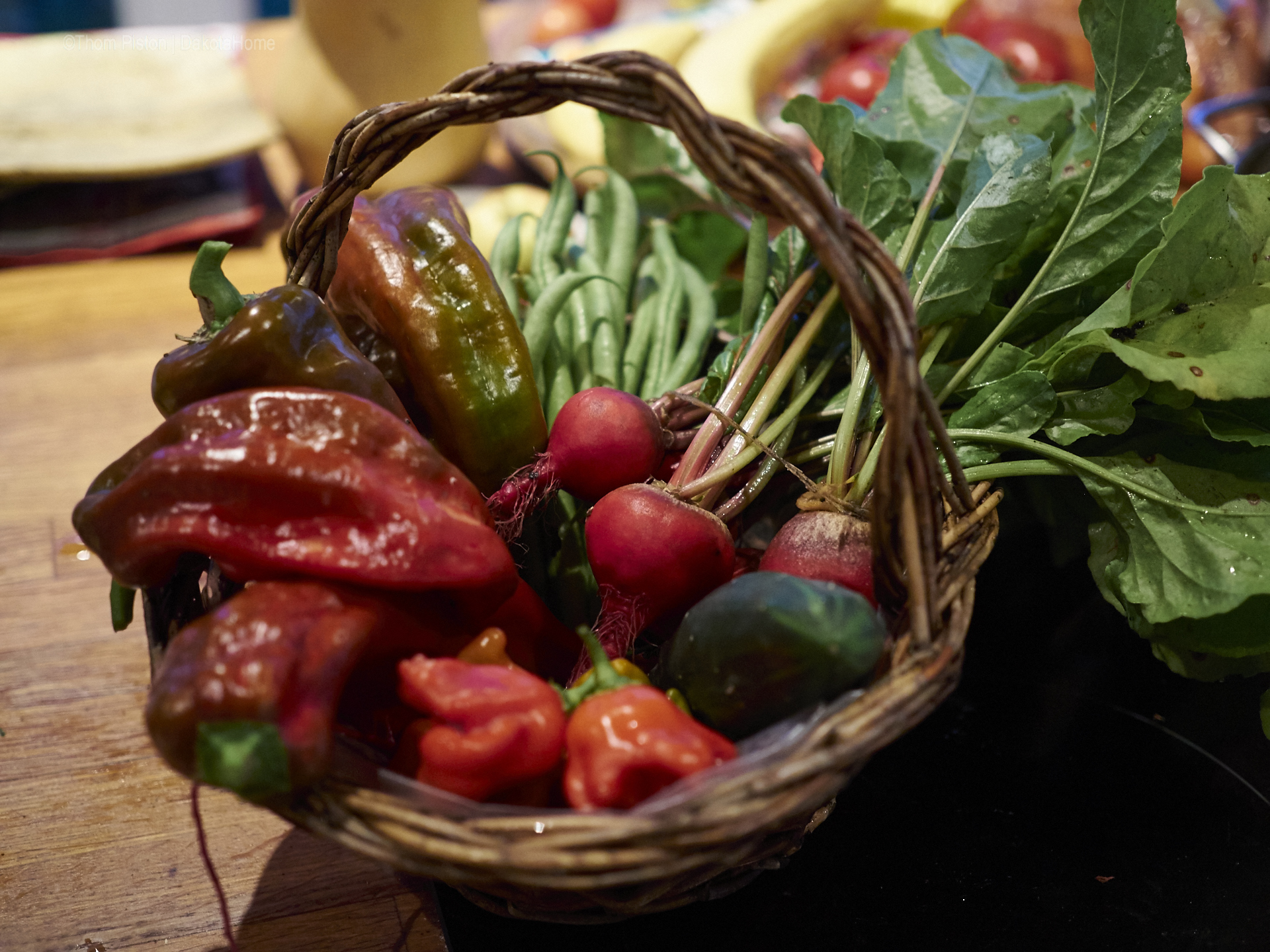 paprika, rote beete und chili