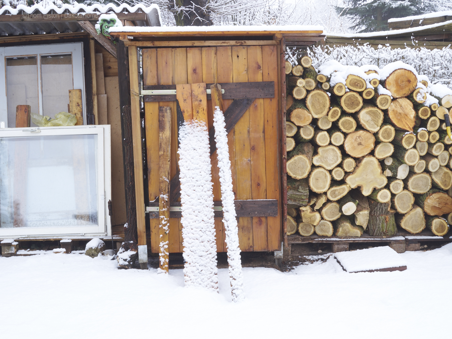 Wintereinbruch anfang Mearz 2018 Dakota Home