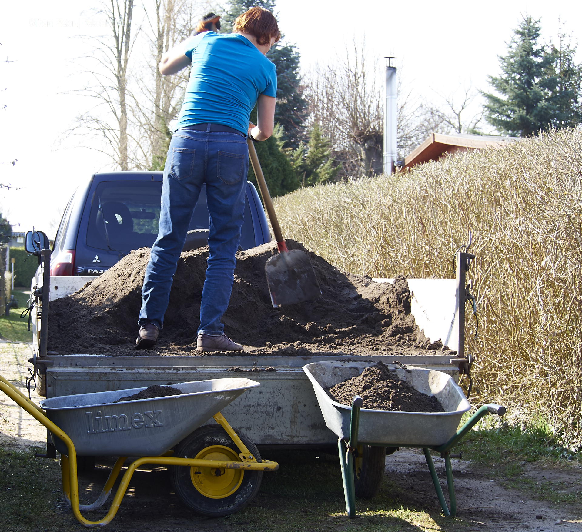 frische Erde mitte April 2018