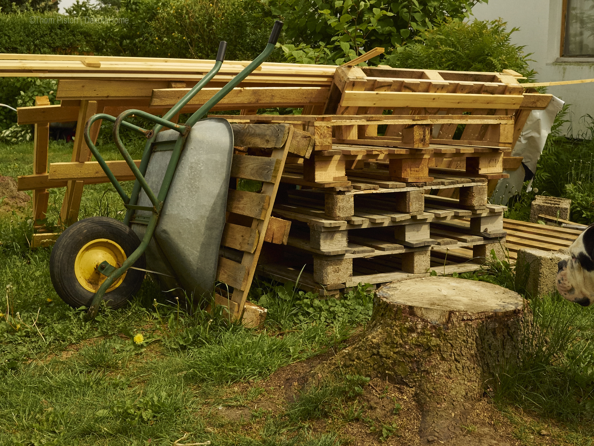 Baumaterial wiederverwenden