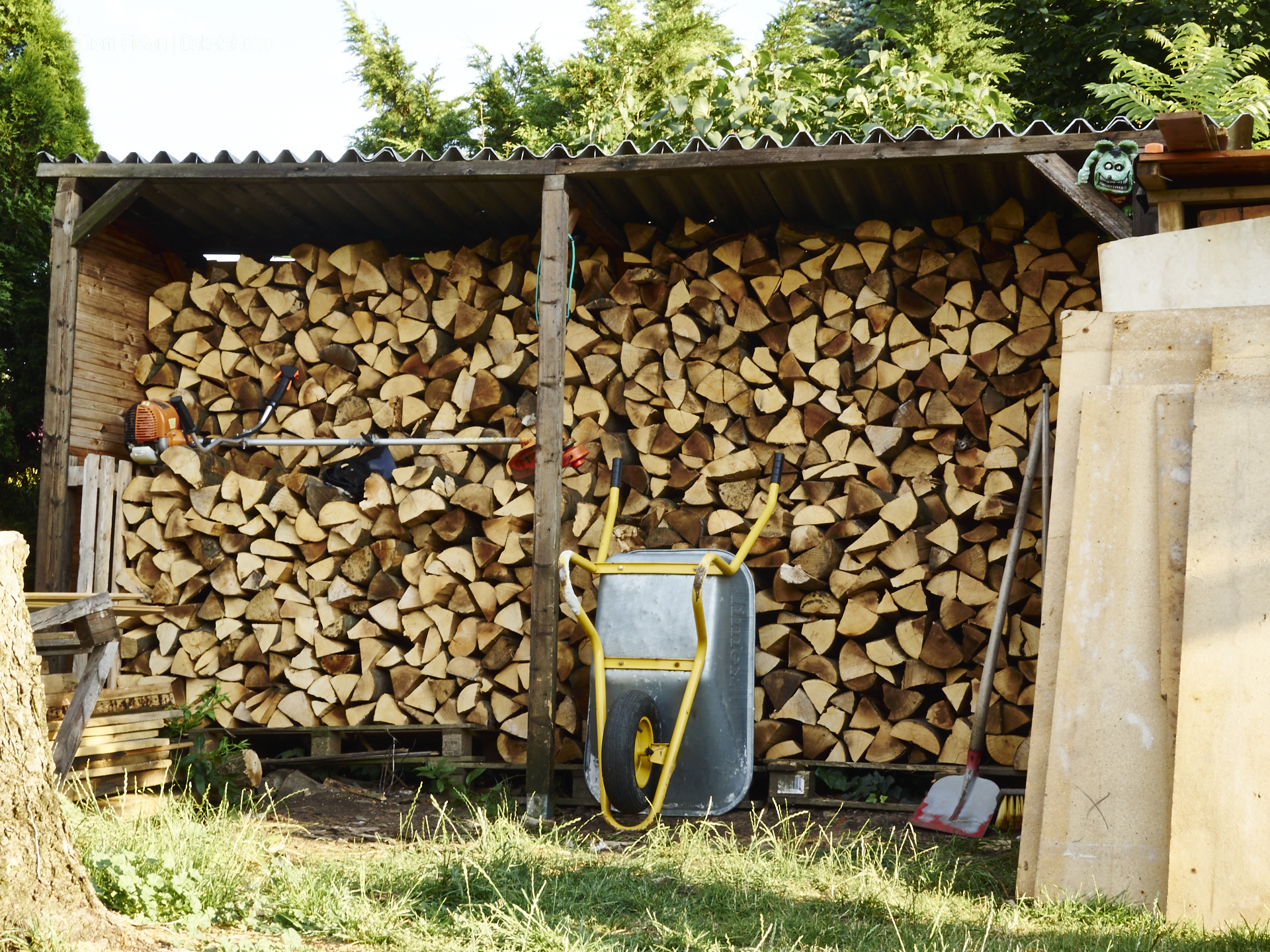 voller Holzschuppen fetzt!