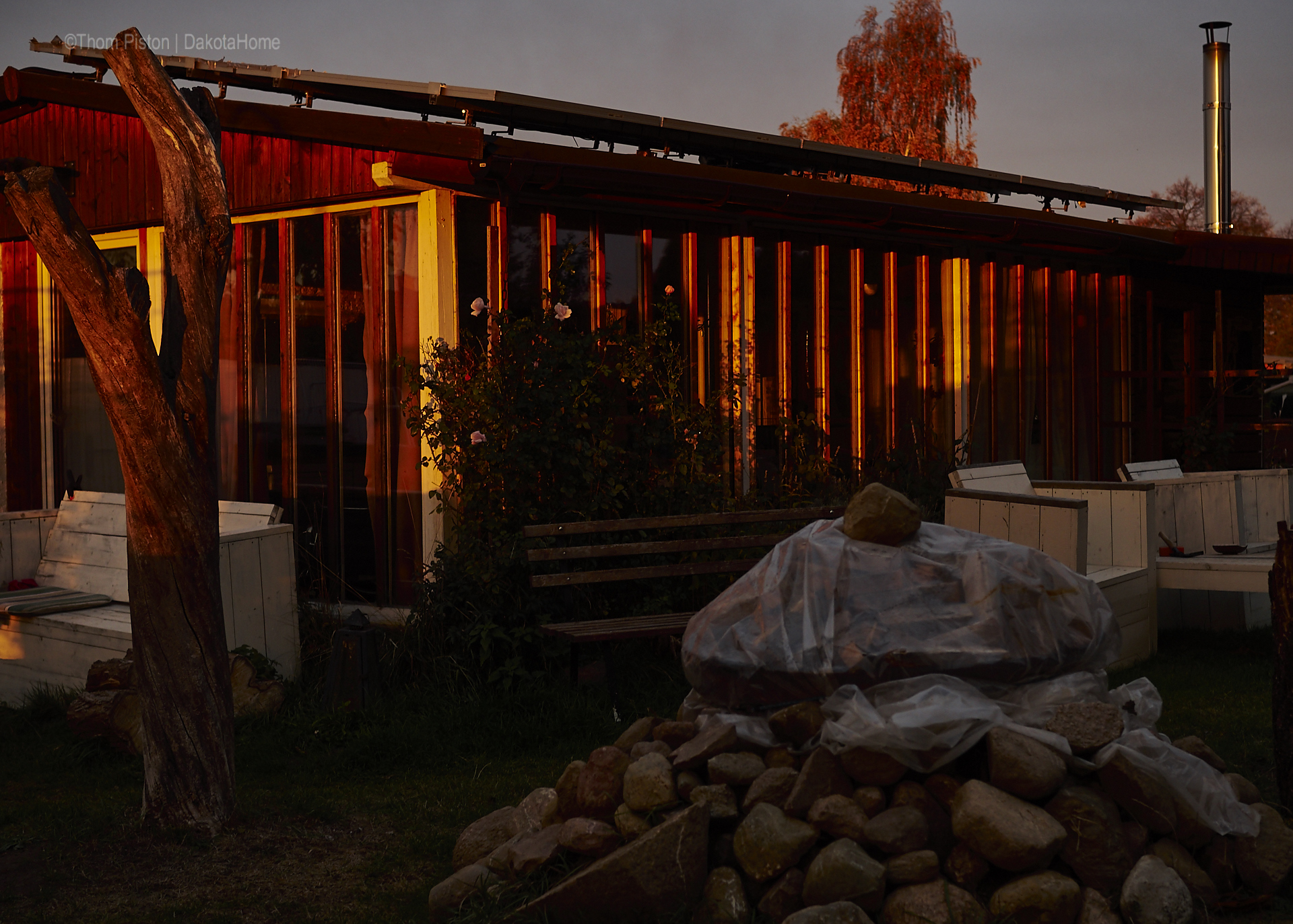 Herbst 2018 in Brandenburg am Tinyhouse
