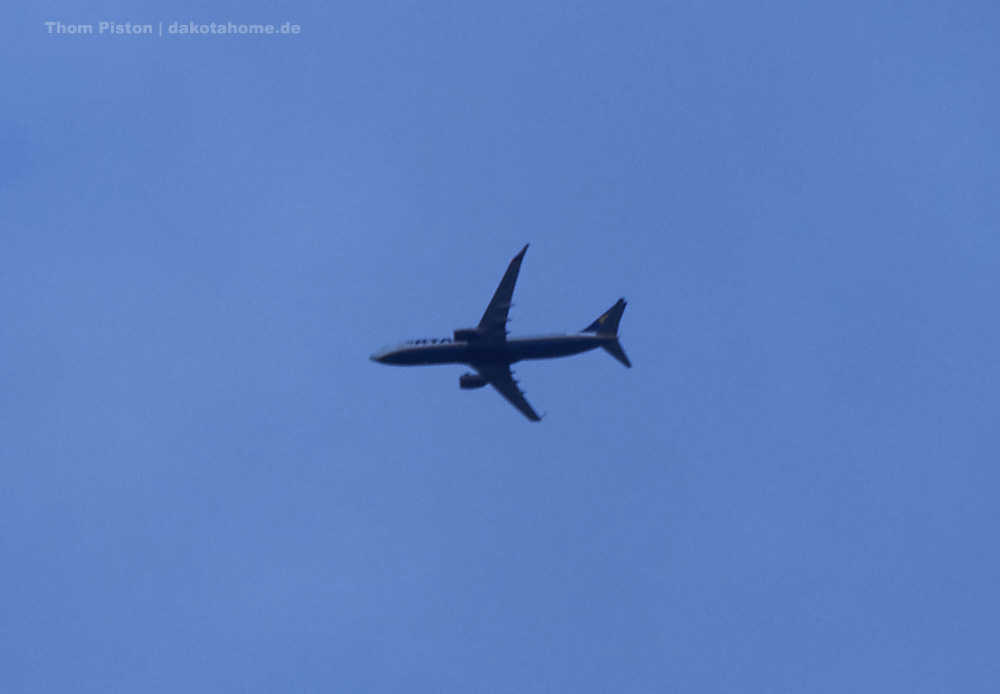 Flugzeuge in der Warteschleife für den Anflug nach Berlin