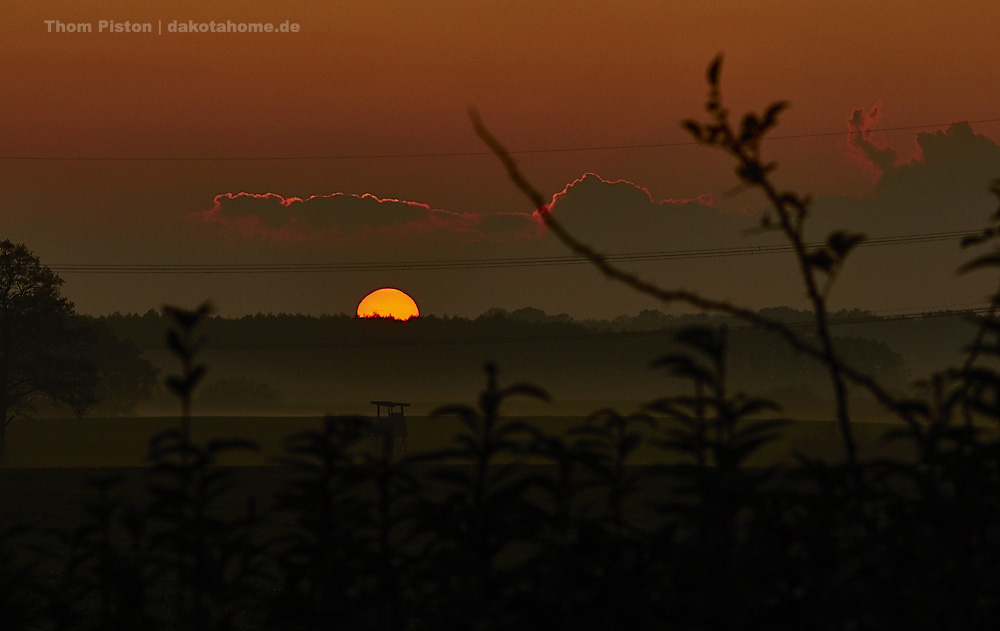 Sonnenuntergang deluxe in Brandenburg