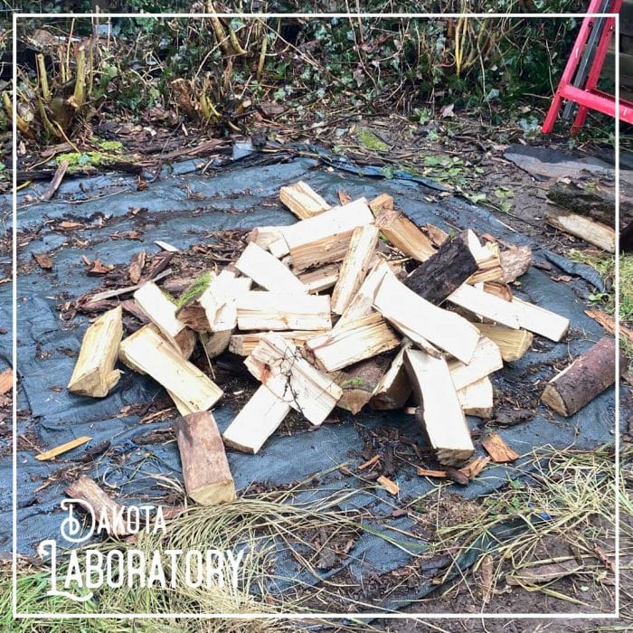 Holz-spalten-garten