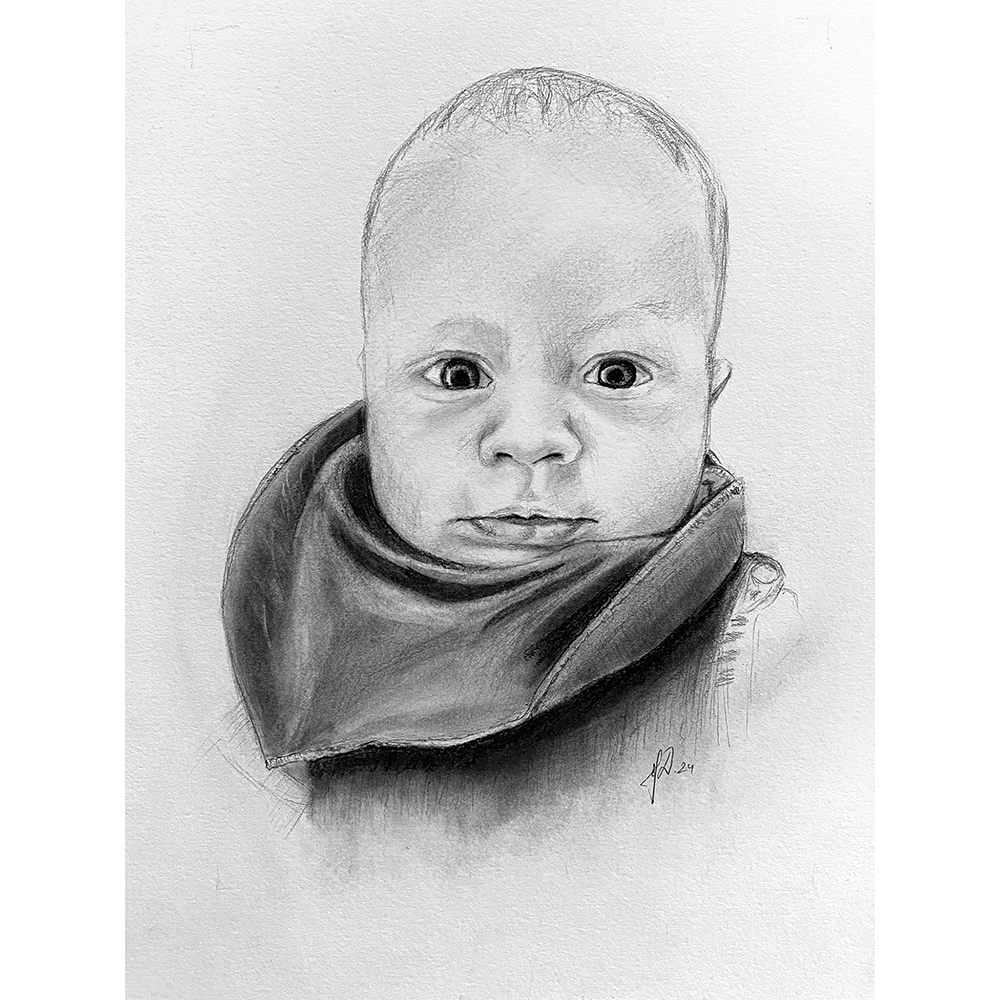 portraet-tegning-blyant-kul-gaveide-portraettegner-haandtegnet
