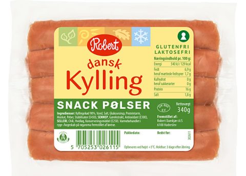 Kyllinge Snack Pølser 340g | Damkjaer.dk