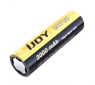 Ijoy 20700 Batterier 40A - Dampkosten's Webshop