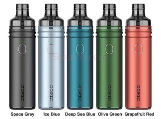 voopoo Doric 60 med auto sug og fireknap.