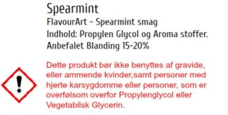 100 ml. longfil med smag af Spearmint