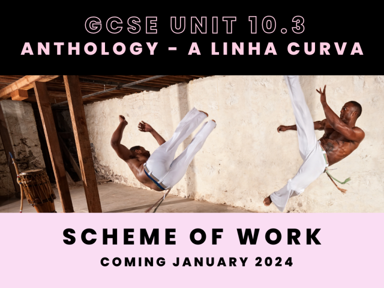 GCSE Dance - Anthology - A Linha Curva - Scheme of learning - Dance Resources for Teachers
