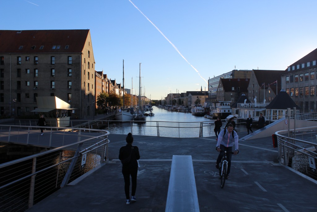 Trangravsboen. View in direction wet to Christianshavn Canal. Phot october 2015 