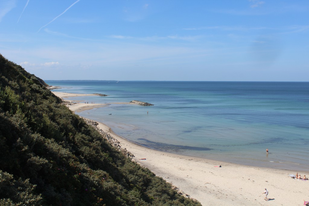 Hyllingebjerg. Foto i retning vest juli 