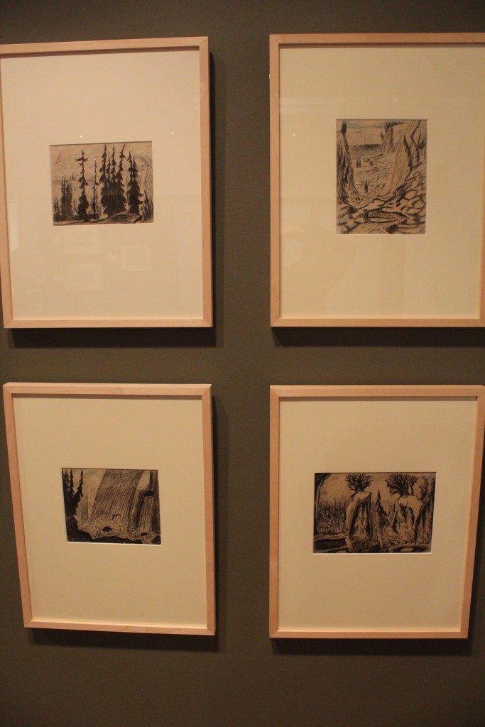 Carl Fredrik Hill: Drawings 1883-1911. Photo 27. november 