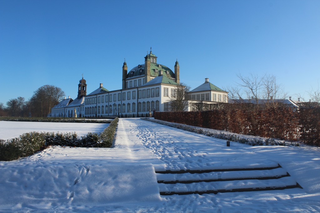 Fredensborg Casle and Baroque Garden. In from of north side 