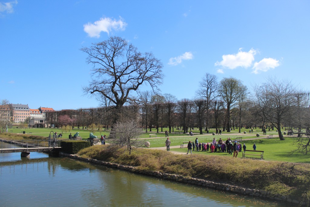 Kinga Garden viewed from bast