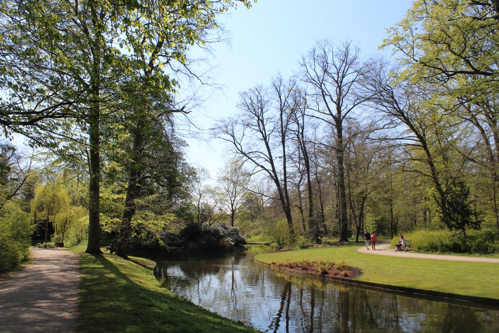 View to KILDEGROTTEN - Island of Grottos and Springs and surrounding romantic canals.