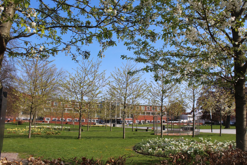 Aarhus Public Library and Park. Photo 7. may 2016 by Erik K Abrahamsen