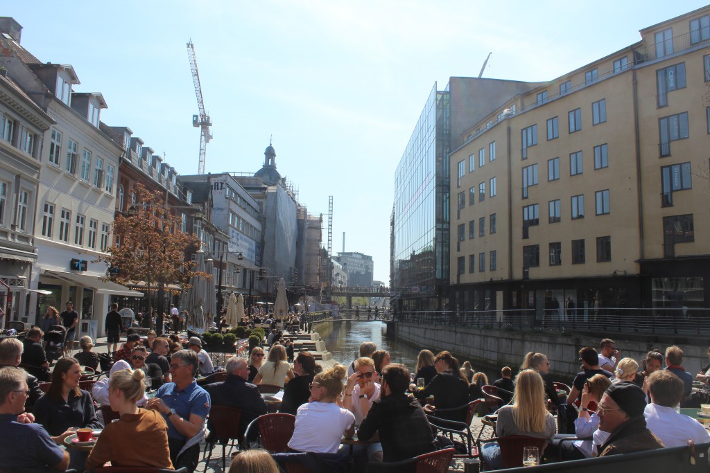 "Vadested" at Aarhus River. 