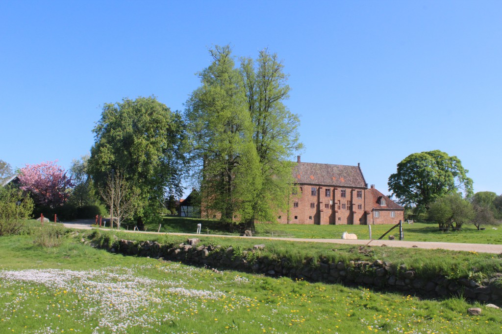 Esrum Monastery. View in direction mort to original buildings of eastern monastery