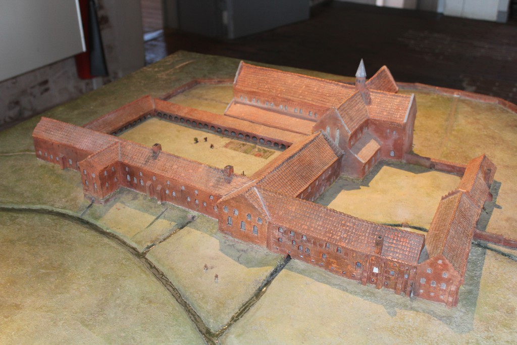 Model of Esrum Monastery. 