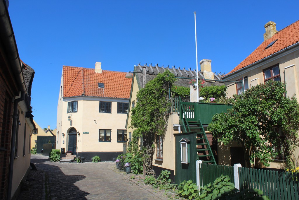 Dragoer Old Fishing Village with more than 80 original houses builded 1700-1850. Photo 27 may 2016 by erik K Abrahamsen.