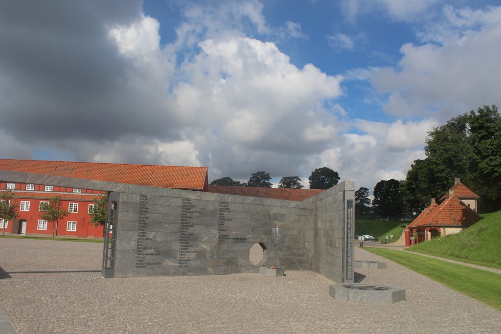 Memorial of danish international missions since 1948. Pho