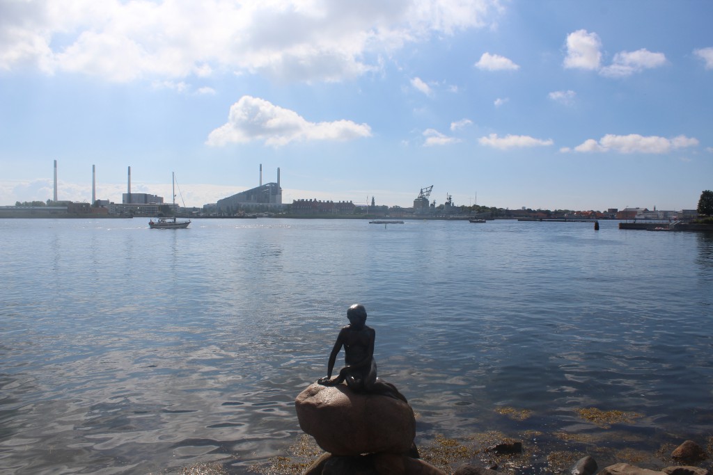 Copenhagen Inner Harbour - The Little mermaid by sculptor 