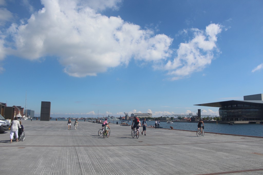 Ofelia Plave at Quay Kvæsthusbroen. Underground Parking built 2014-16. 