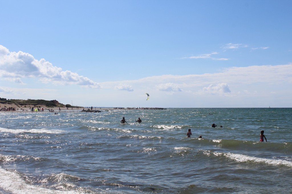 Liseleje Beach at Kattegat Sea. Phoot in direction west 28. july 2016 by Erikk K aBrahamsen.