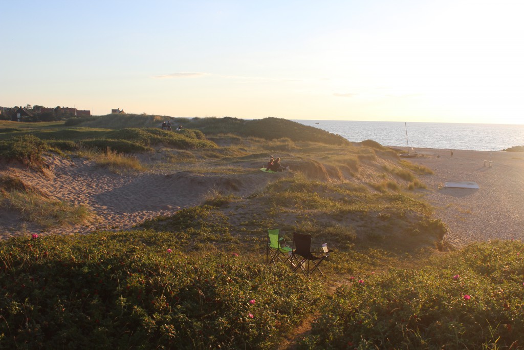 2. august 2016 at 8.25 PM on Liseleje Beach