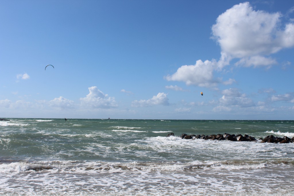 Liseleje beach. View in direction north to kattegat Sea. Photo 9. august 2016 by Erik K Abrahamsen