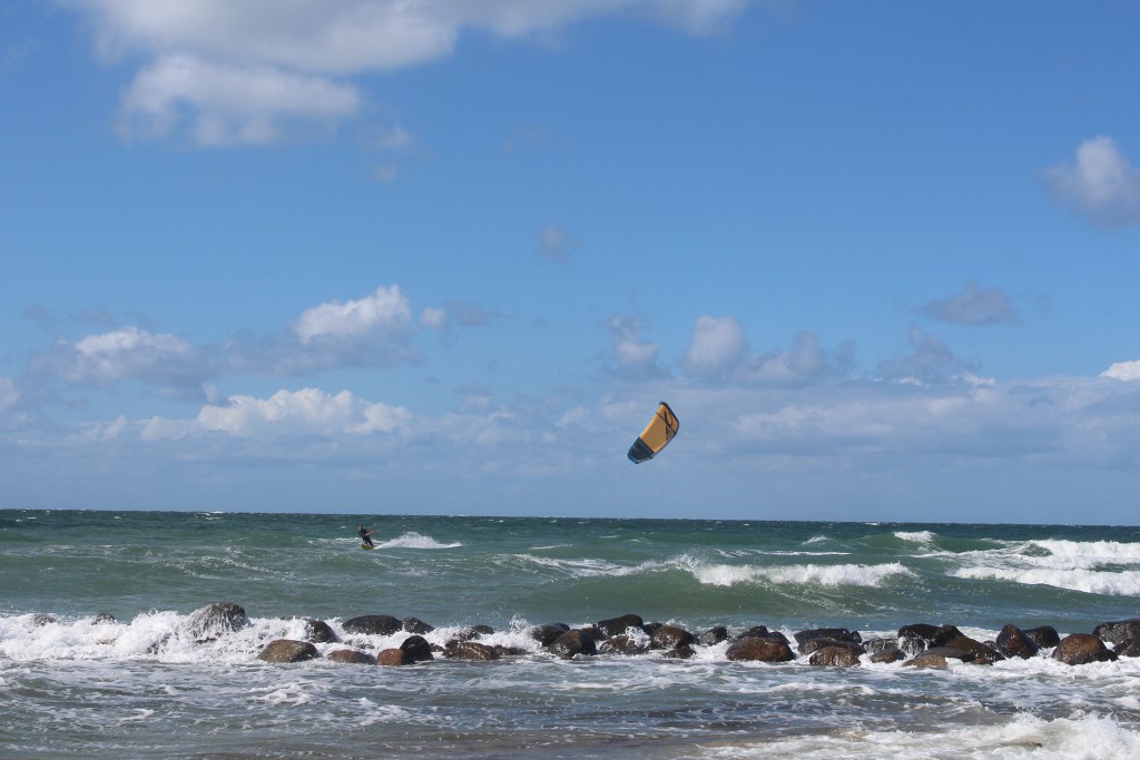 Liseleje Beach. Photo in direction north to Kattegat Sea. Photo 9. august 2016 by Erik K Abrahamsen.