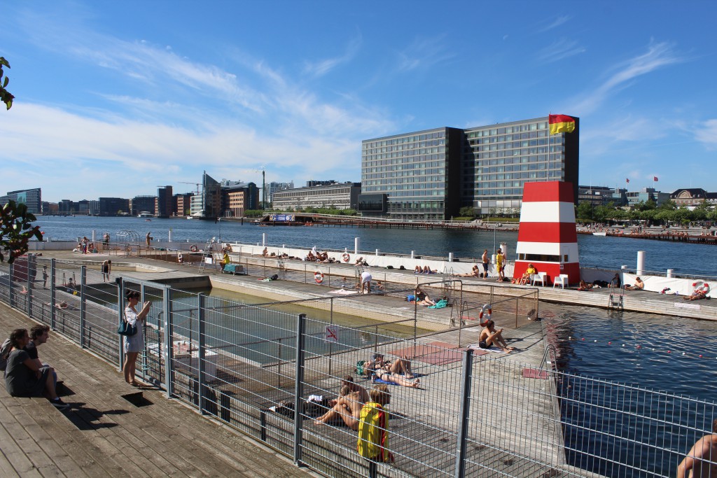 Islandsbrygge Bath on South side of Copenhagen Inner- 