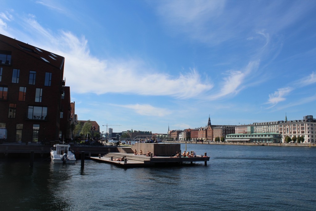 Copenhagen Inner Harbour - b view in direction west from Grønlandske handles Plads o