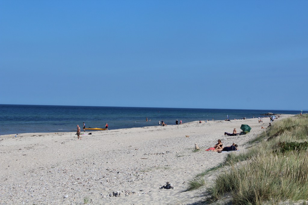 Tisvildeleje Strand. Dusigt mod øst den 10. september 2016 af Erik K Abrahamsen.