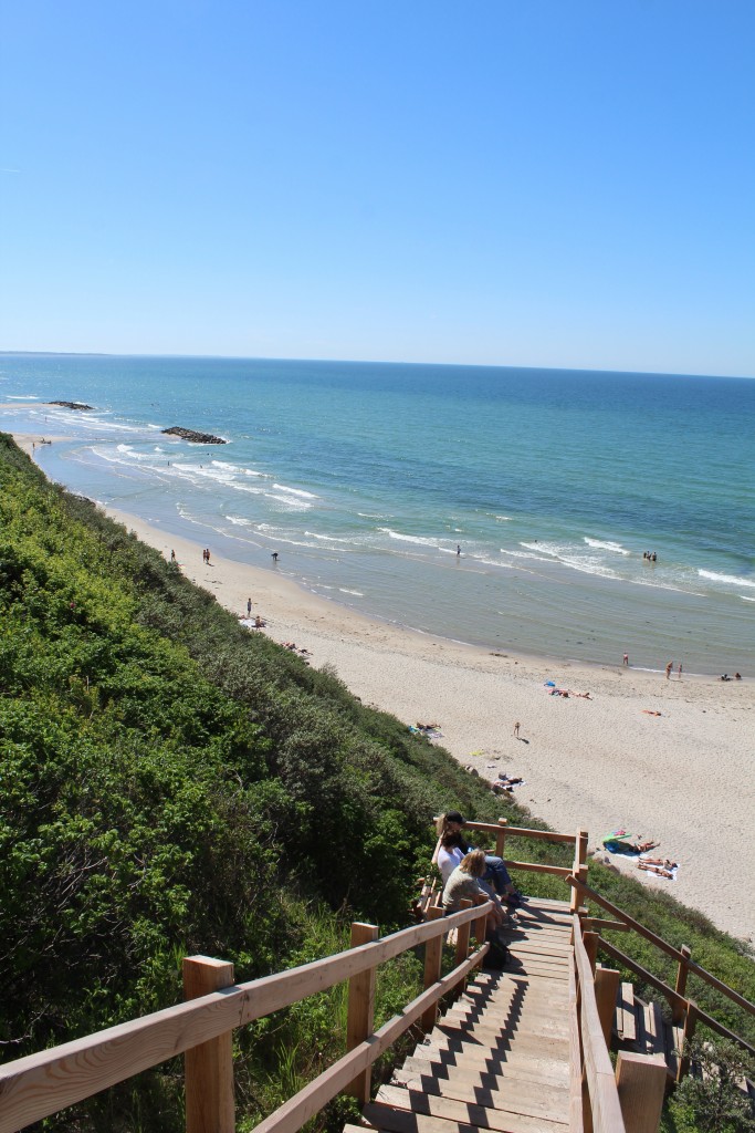 Hyllingebjerg Beach, Liseleje, North Sealand, Denmark. View in direction ewst to Kattegat Sea. Phoot 26. may 2017 b