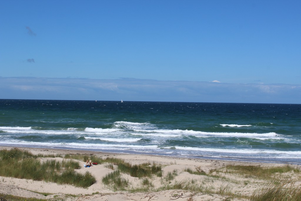 Udsigt ud over kattegat ud for Troldeskovvej i Tisvilde hegn. Foto den 17. juli 2017 af Erik K Abrahamsen.