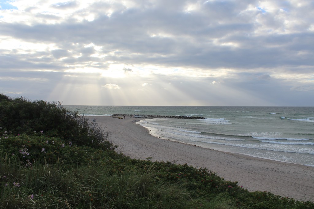 Liseleje Strand ved Kattegats Kyst