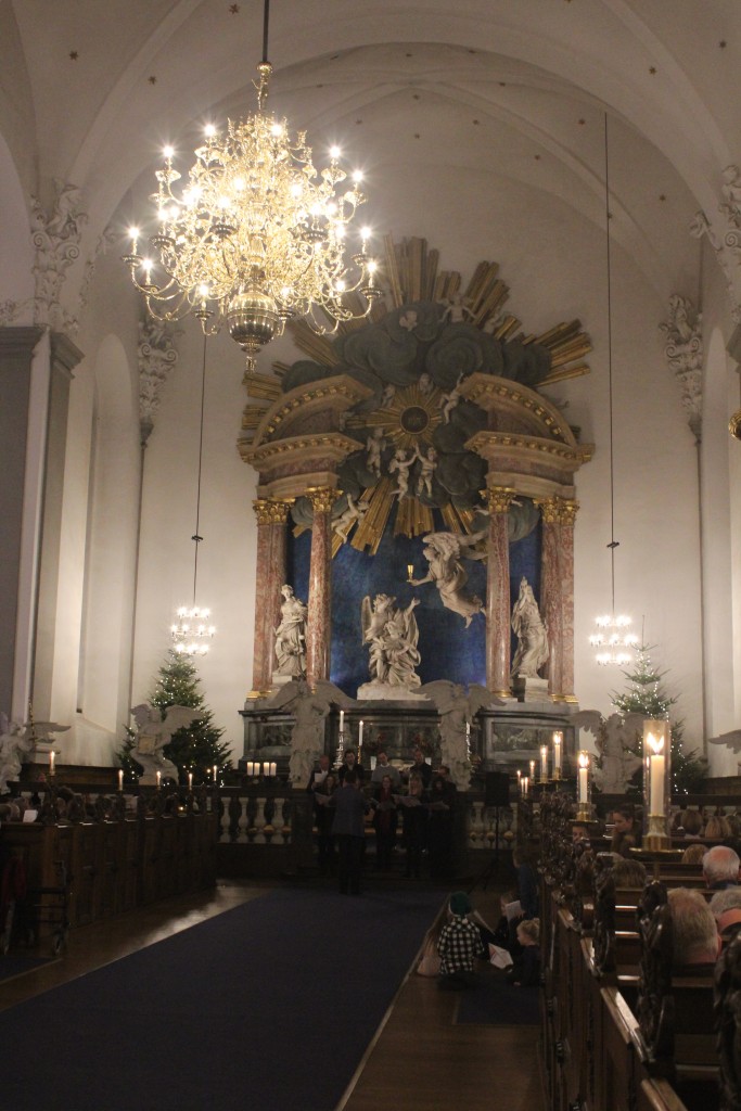 Our savor Church built 1682-96, Christianshavn. Photo 24 december 2017 by Erik K Abrahamsen.