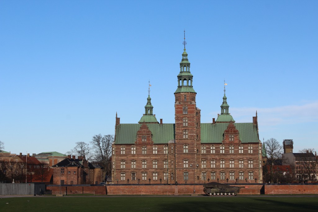 Rosenborg Castle built 1630-35 by King Christian 4 (!588-1648), king of denmark and Norway. Photo 5. february 2018 by Erik K Abrahamsen.