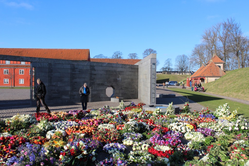 Det nationale Monument i Kastellet. RUM ET STED. Foto den 22. februar 2018