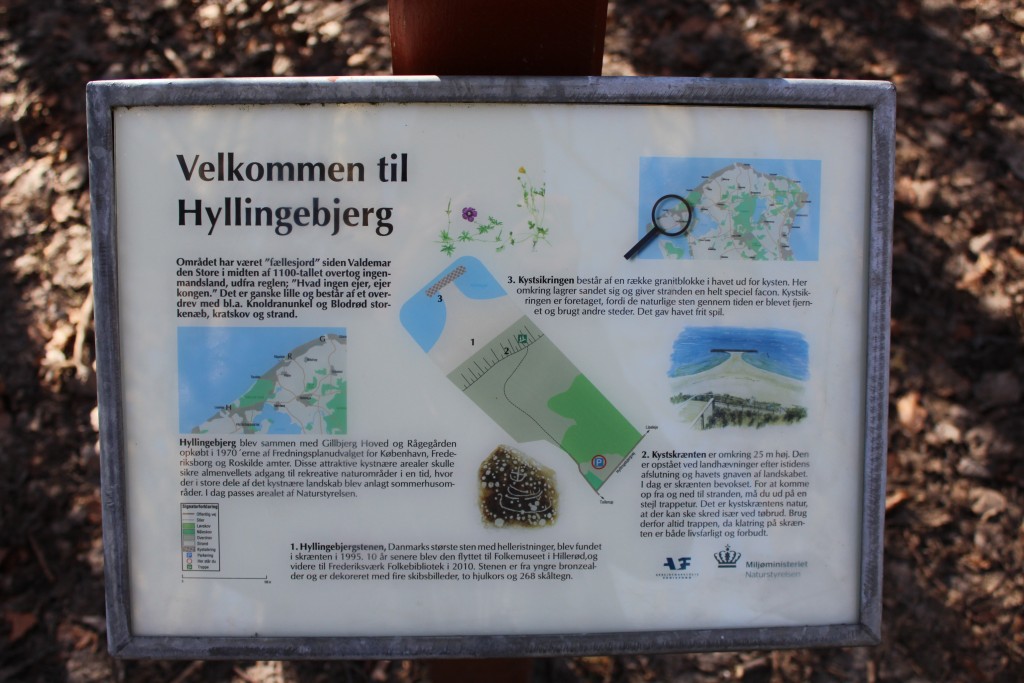 Kort ve Hyllingebjerg som ligger 1-2 km vest får Liseleje i Nordsjælland. Foto den 18. marts 2018 af Erik K Abrahamse.