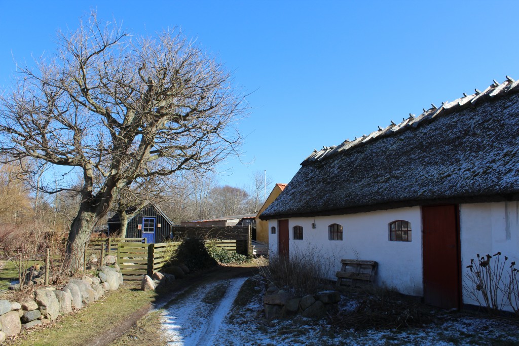 Kikhavn. Gårde ud til Østre Stræde. Foto den 20. marts 2018 af erik K Abrahamsen.