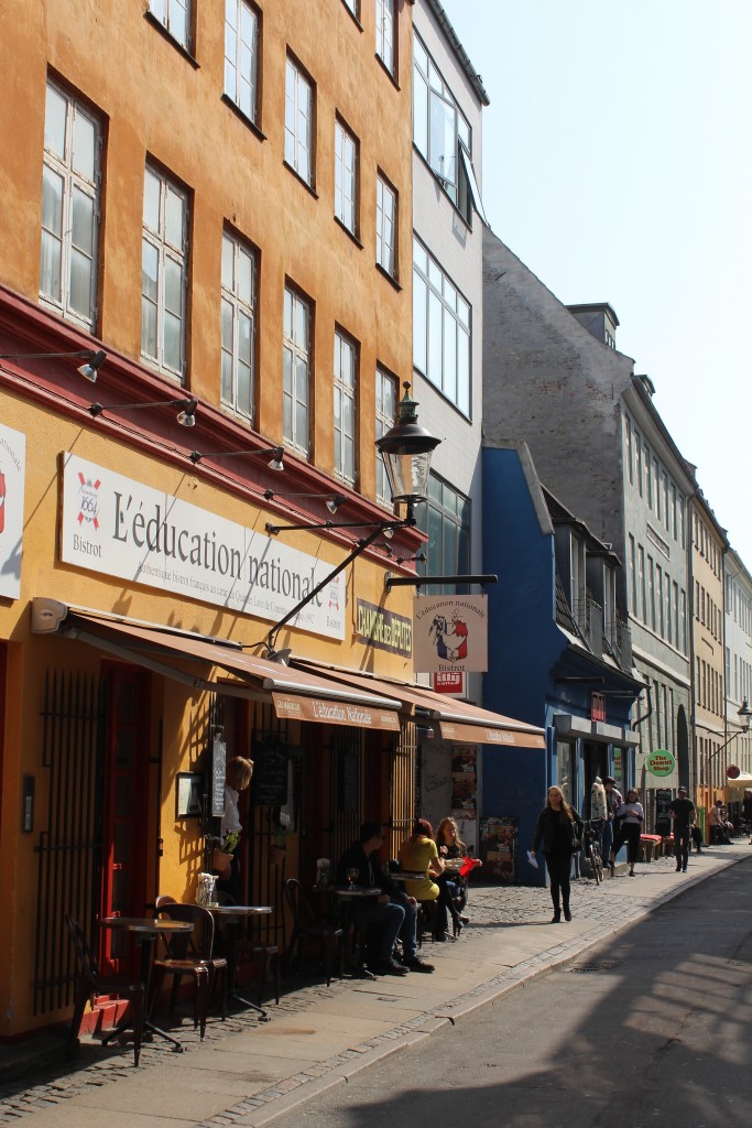 Latin Quarter. View to restaurant in Larsbjørnsstræde