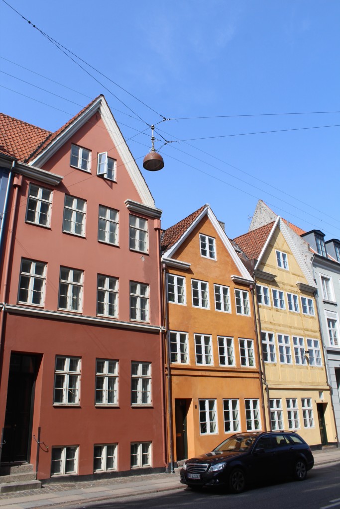 Landemærket nr. 51-55. Houses rebuilt after the big Copenhagen Fire 1728.