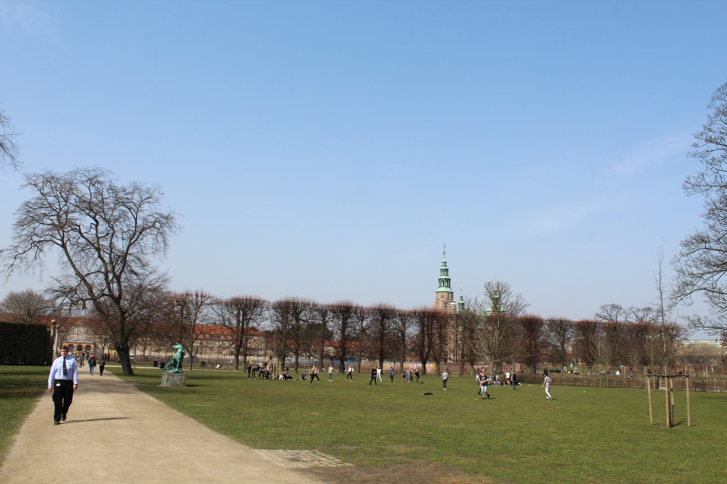 Kings Garden and Rosenborg Castle built 1635. Photo 9. april 2918 by Erik K Abrahamsen