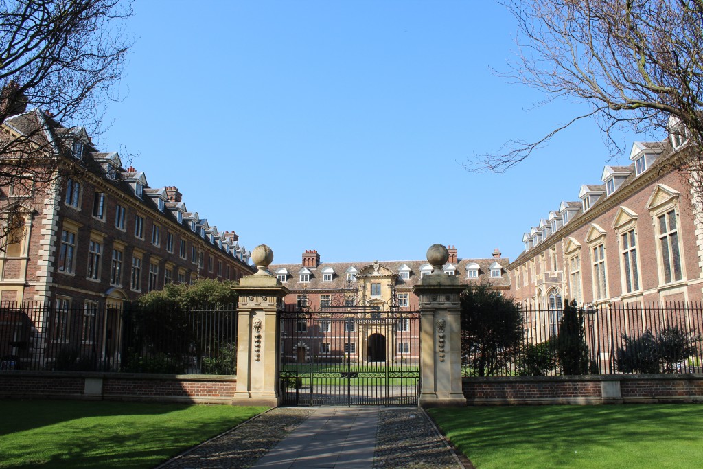 St. Catharine´s College, Kings Parade. Phoot b20. april 2018 by Erik K Abrahamsen.