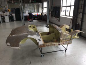 Sprite Mk1 body tub restoration