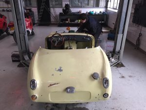 Austin Healey Sprite restoration